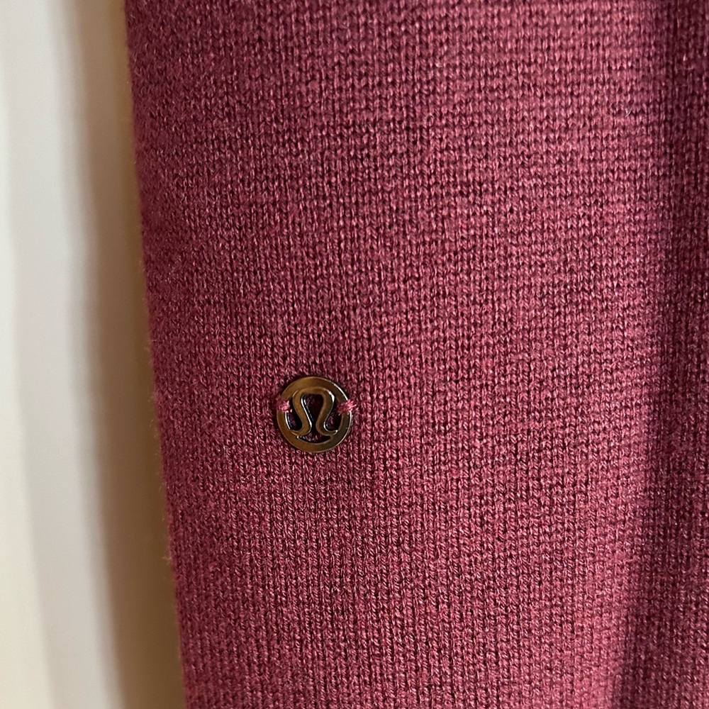 Lululemon Softer Still Dress in colour Garnet - Picture 9 of 10